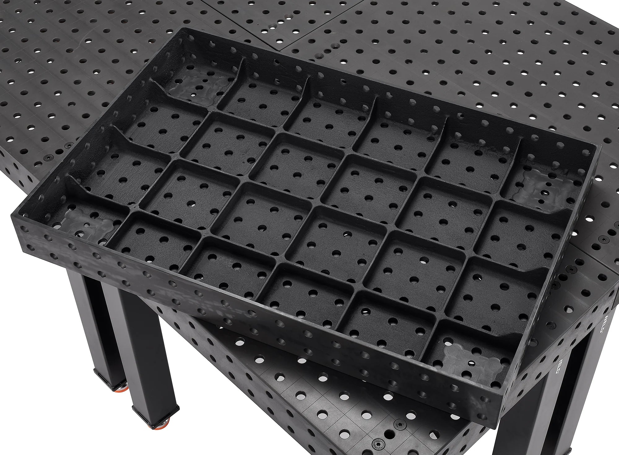 PrimeWeld Fixture Table 2 x 3 Cast Iron With Nitrate Coating and Legs ...