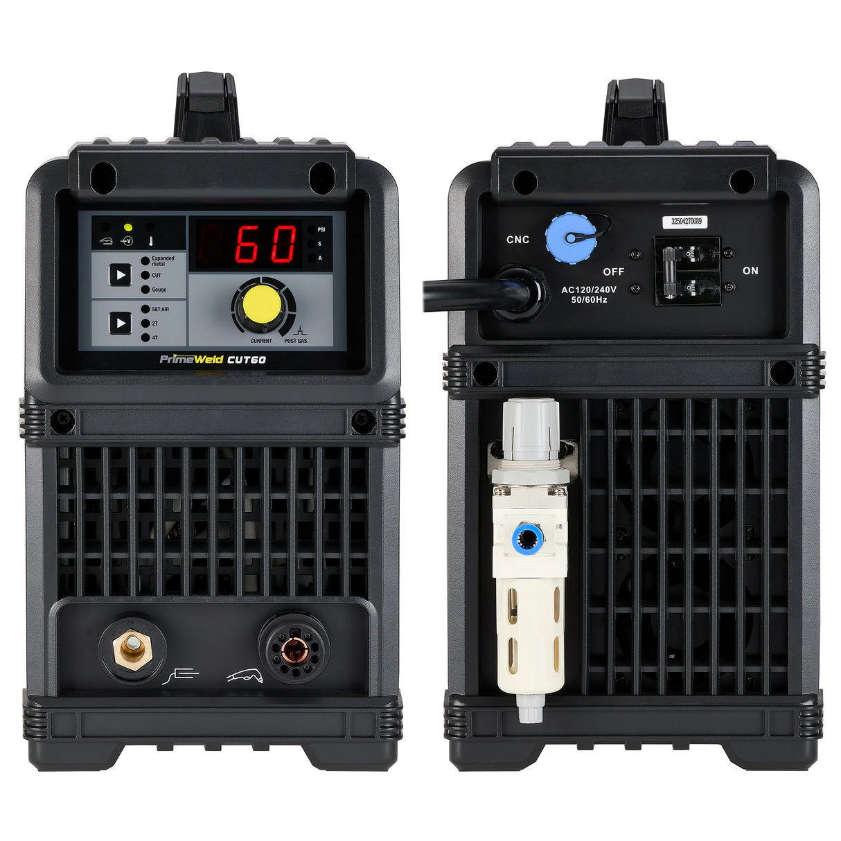 PrimeWeld CUT60 Dual Voltage 110v/220v 60-Amp Plasma Cutter