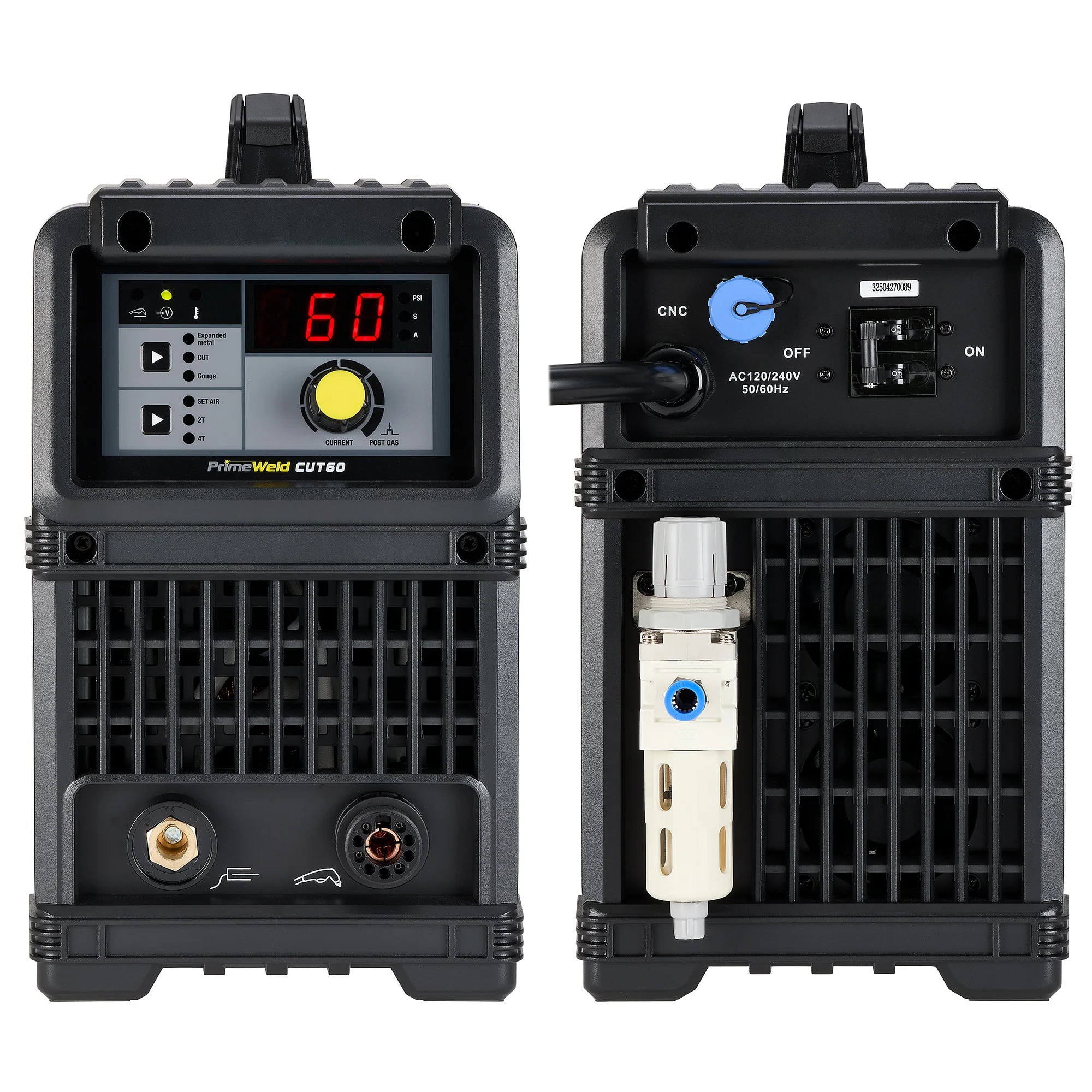 PrimeWeld CUT60 Dual Voltage 110v/220v 60-Amp Plasma Cutter