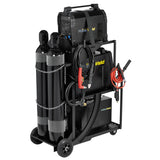 PrimeWeld Tower Cart - Heavy-Duty Welding Cart for TIG + MIG + Plasma Cutters