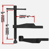 Fireball Tool Maximus Bar and Dog Clamp (2 Sets of Clamps)
