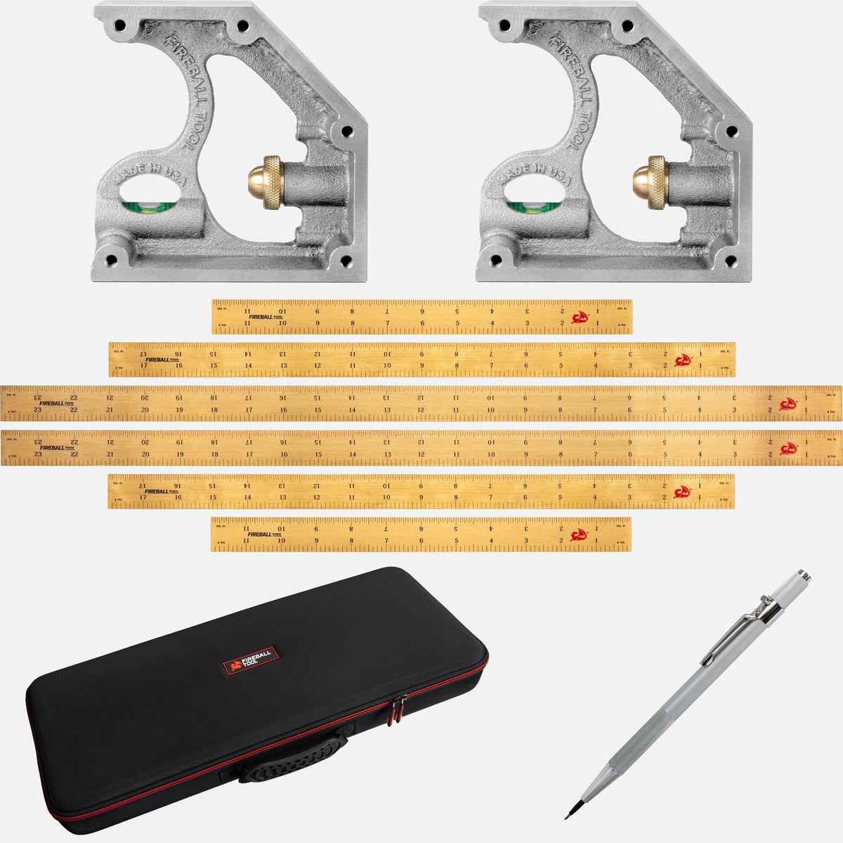 Fireball Tool Combination Square Ultimate Pack