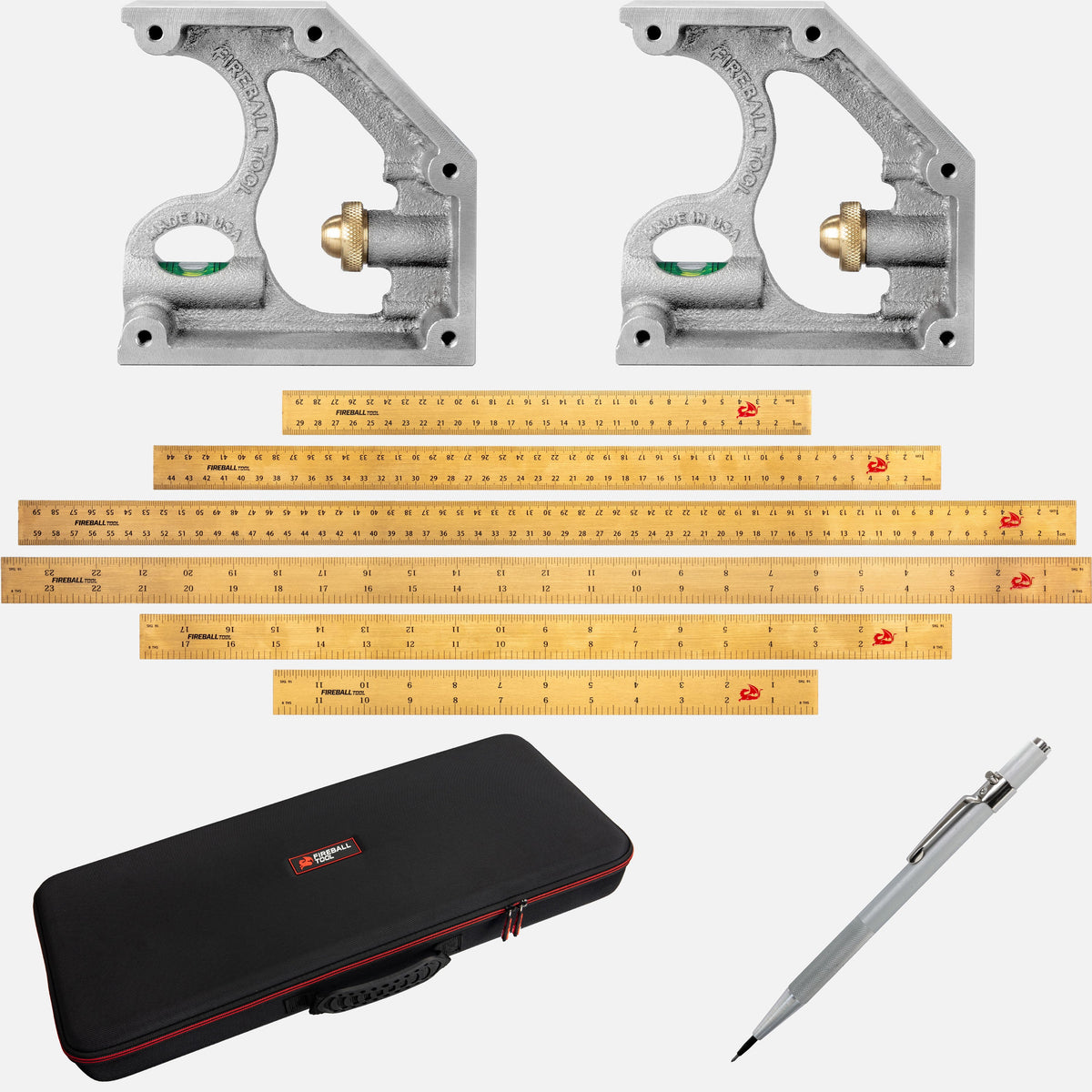 Fireball Tool Combination Square Ultimate Pack