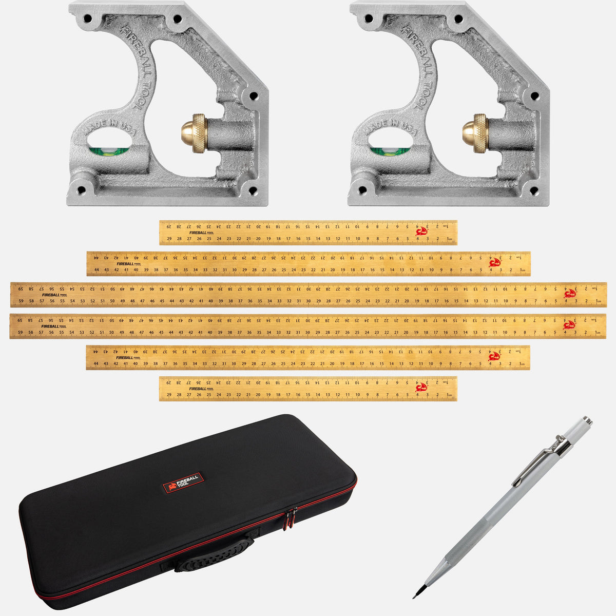 Fireball Tool Combination Square Ultimate Pack