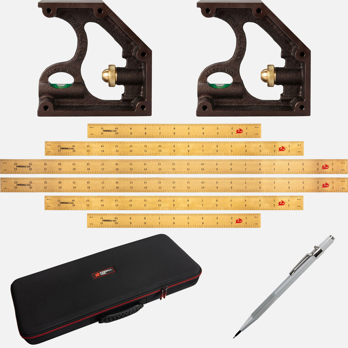 Fireball Tool Combination Square Ultimate Pack