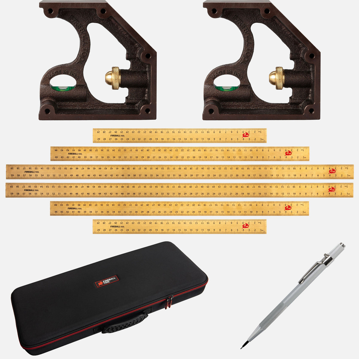 Fireball Tool Combination Square Ultimate Pack
