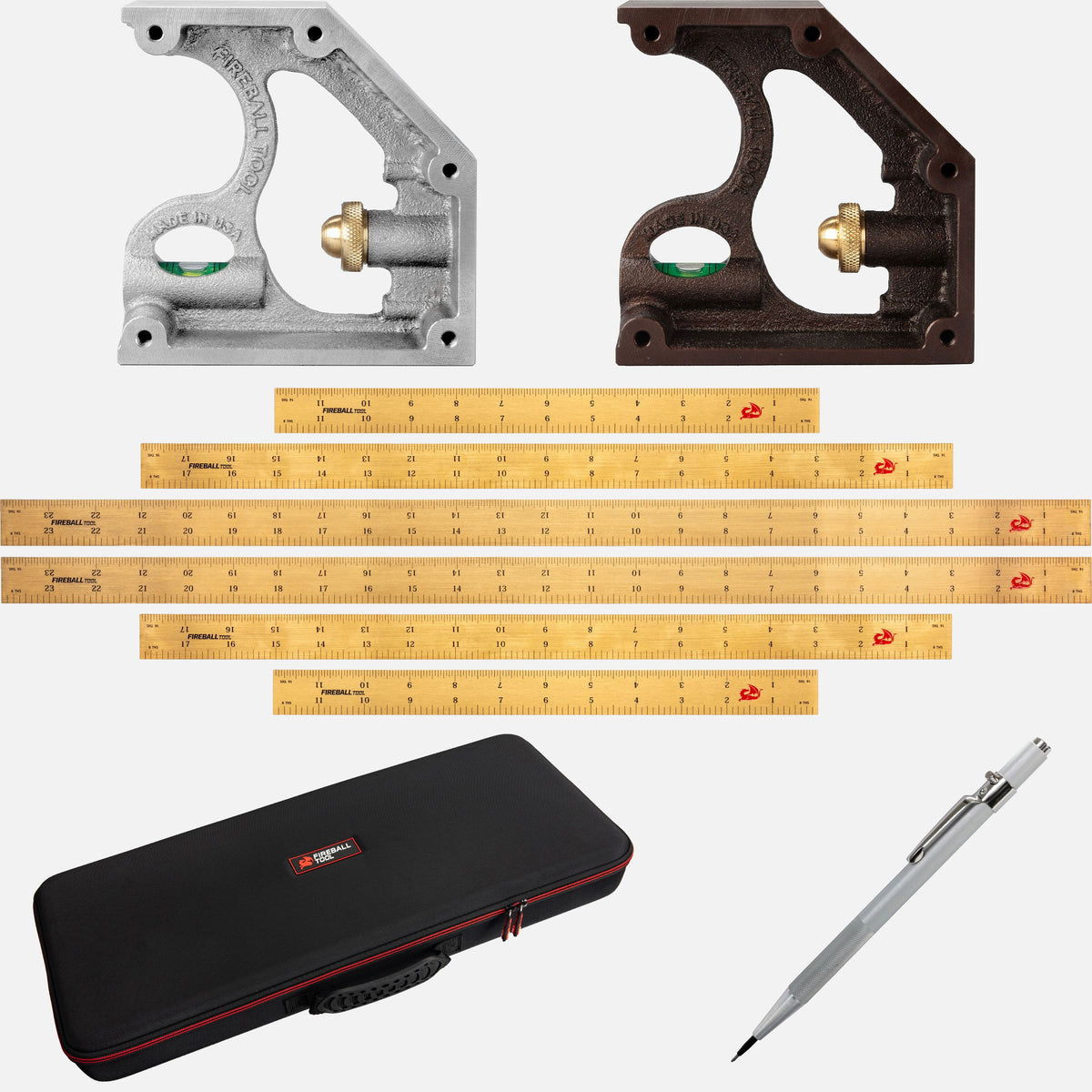 Fireball Tool Combination Square Ultimate Pack