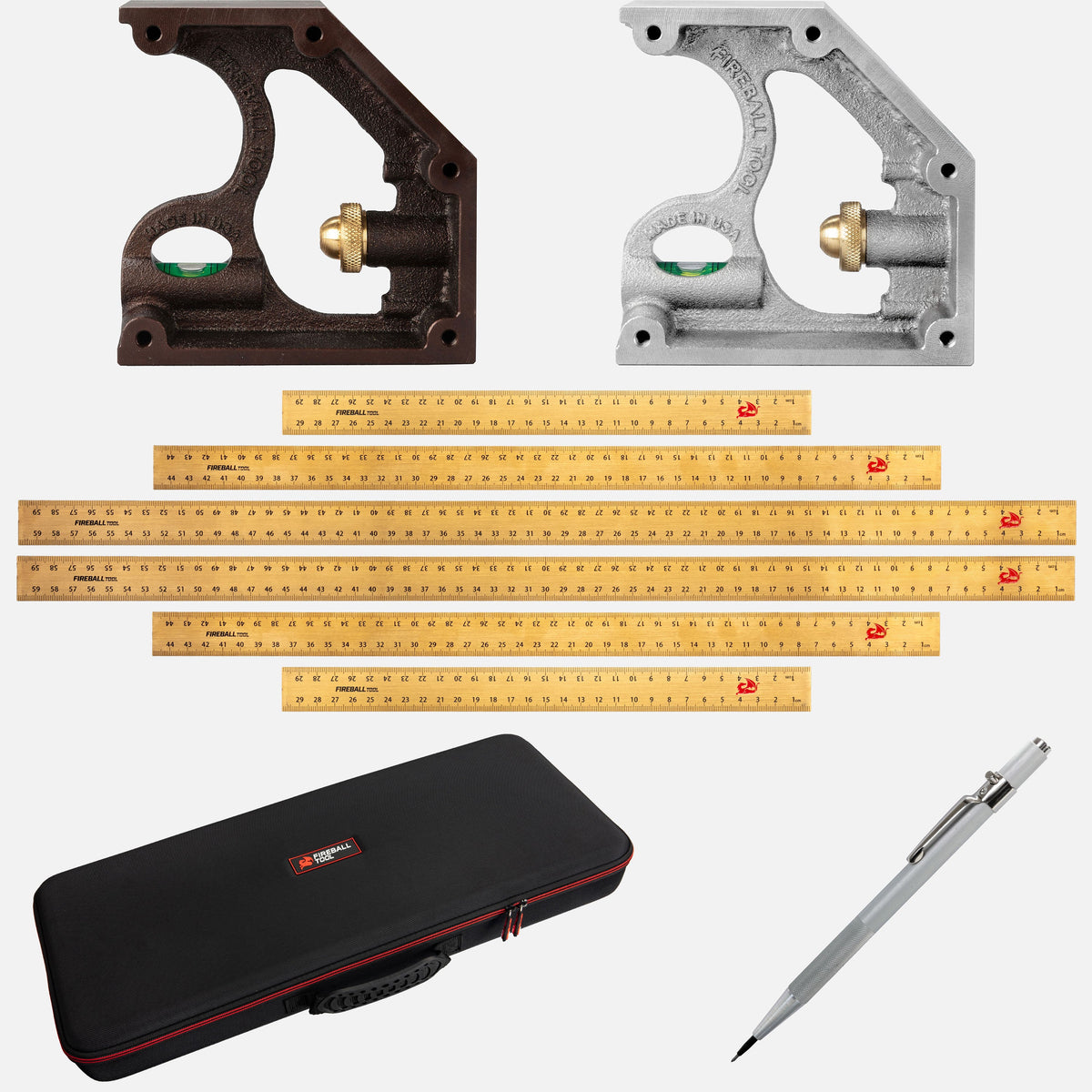 Fireball Tool Combination Square Ultimate Pack