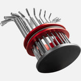 Fireball Tool Dual Hex Key Holder, Aluminum