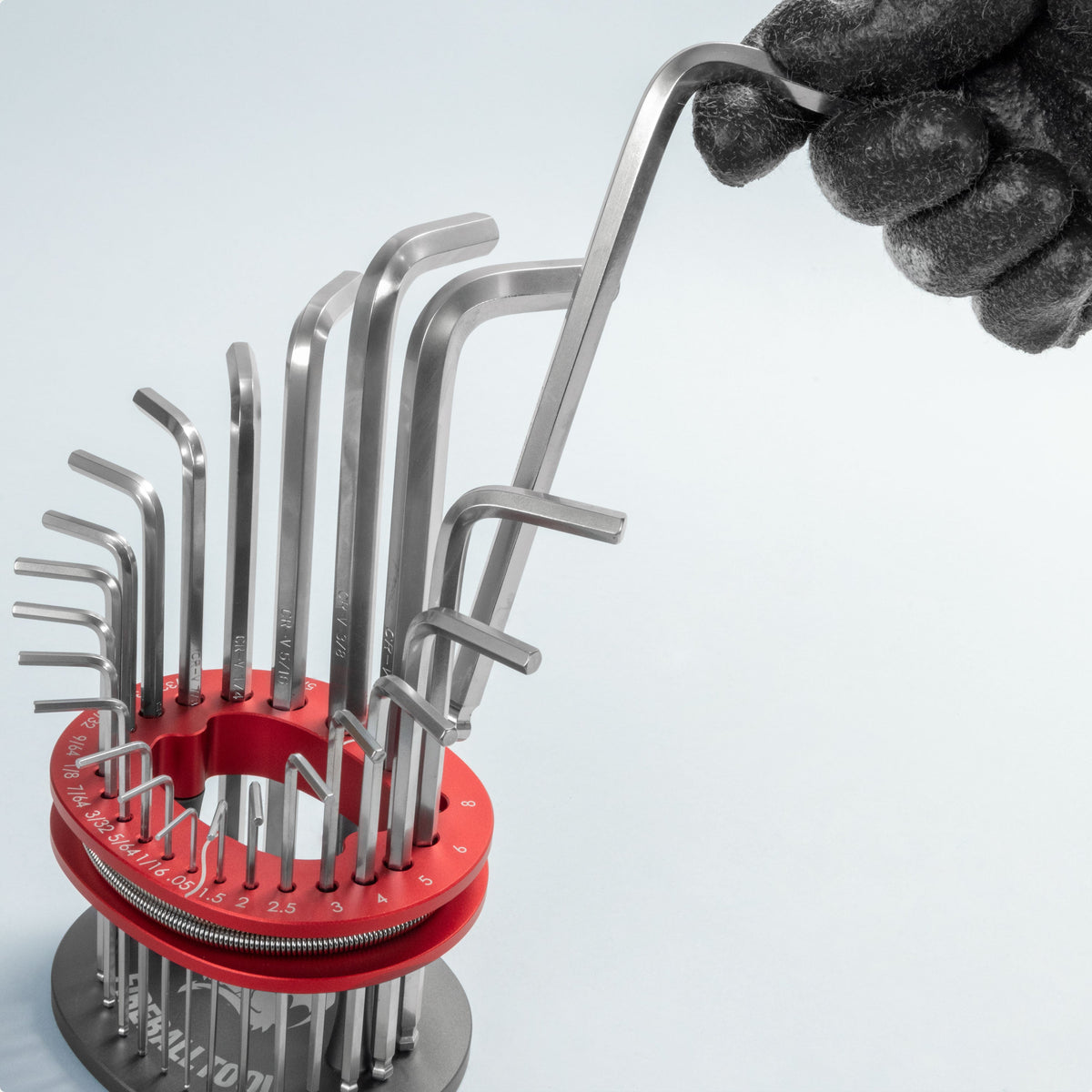 Fireball Tool Dual Hex Key Holder, Aluminum