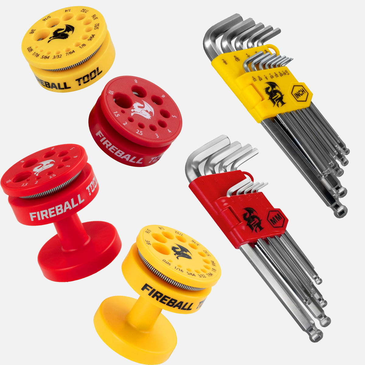 Fireball Tool Magnetic Hex Key Holder (ABS)