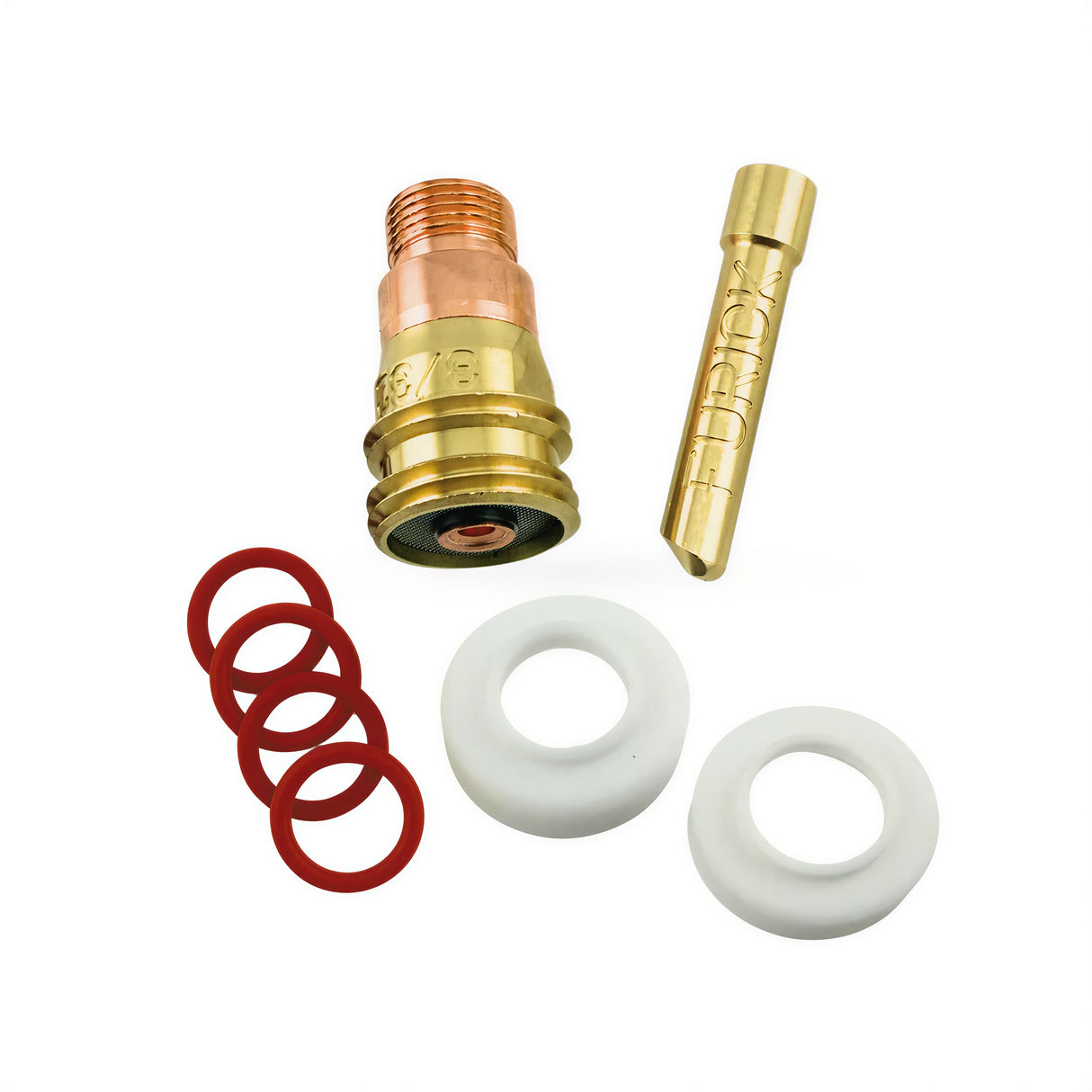 Furick Glass/Ceramic Cup Adapter Kit - for 17,18,26 Style Torches