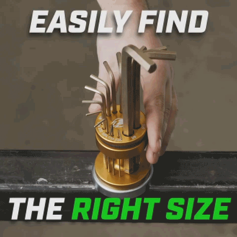 Fireball Tool Hex Key Holder (Low Profile)
