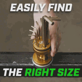 Fireball Tool Hex Key Holder (Low Profile)