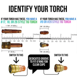 Furick #8 PRO Glass Cup 4/PK - 8PRO4