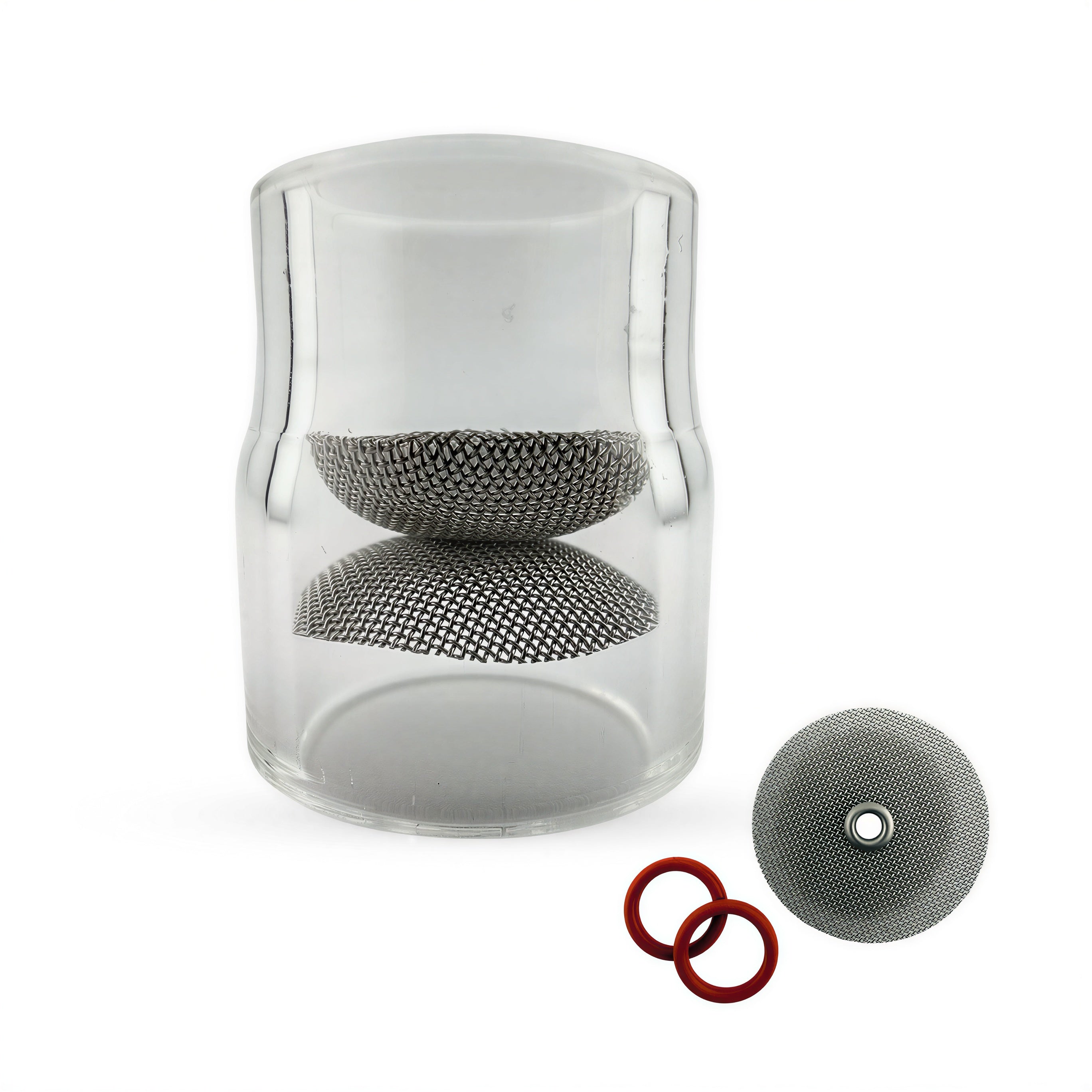 Furick #10 Jazzy Glass Cup - Single cup, Spare 3/32 Diffuser
