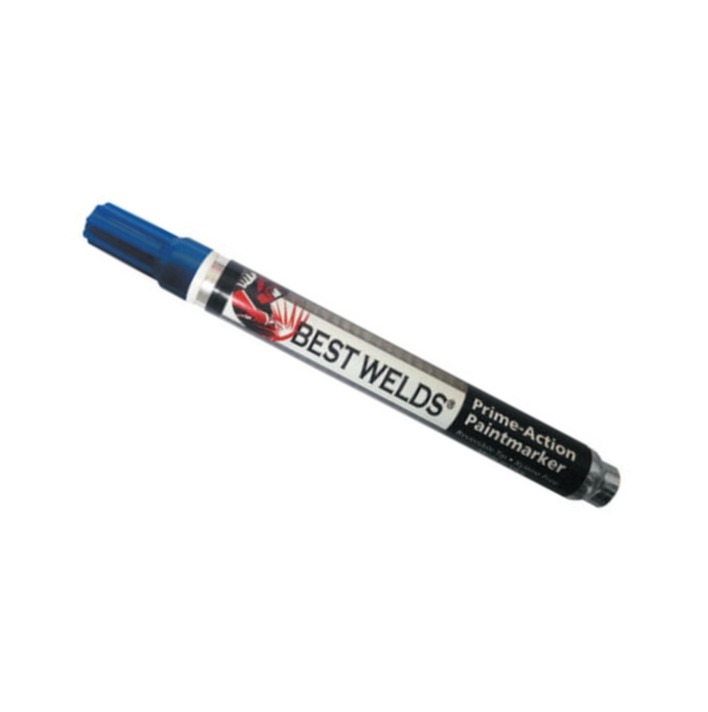 BEST WELDS Prime-Action Paint Marker, Reversible Chisel/Bullet Tip