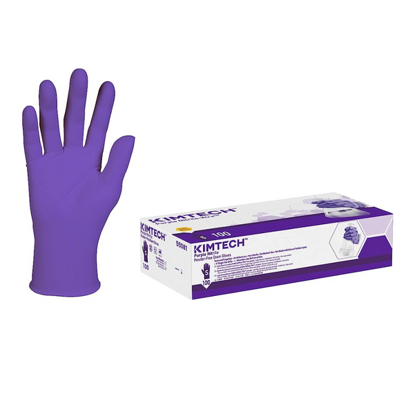 Kimberly-Clark® Kimtech™ Purple Nitrile Gloves