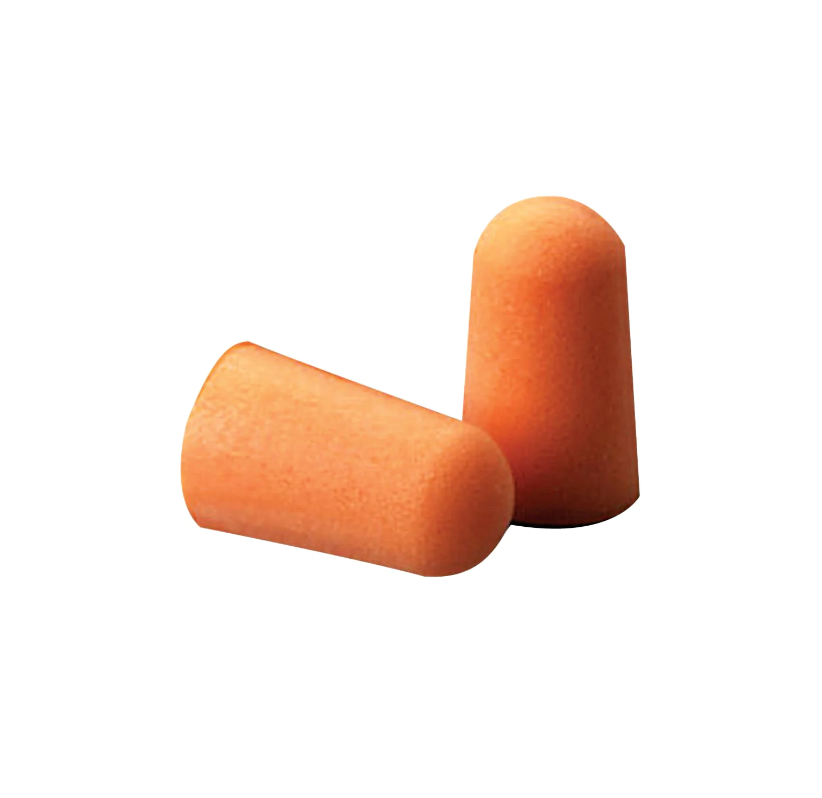 3M™ Foam Earplug, Bright Orange, Uncorded Tapered