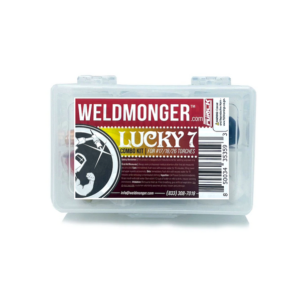 WELDMONGER® LUCKY #7 PRO Combo Kit, Size 3/32 - For 17,18,26 Style