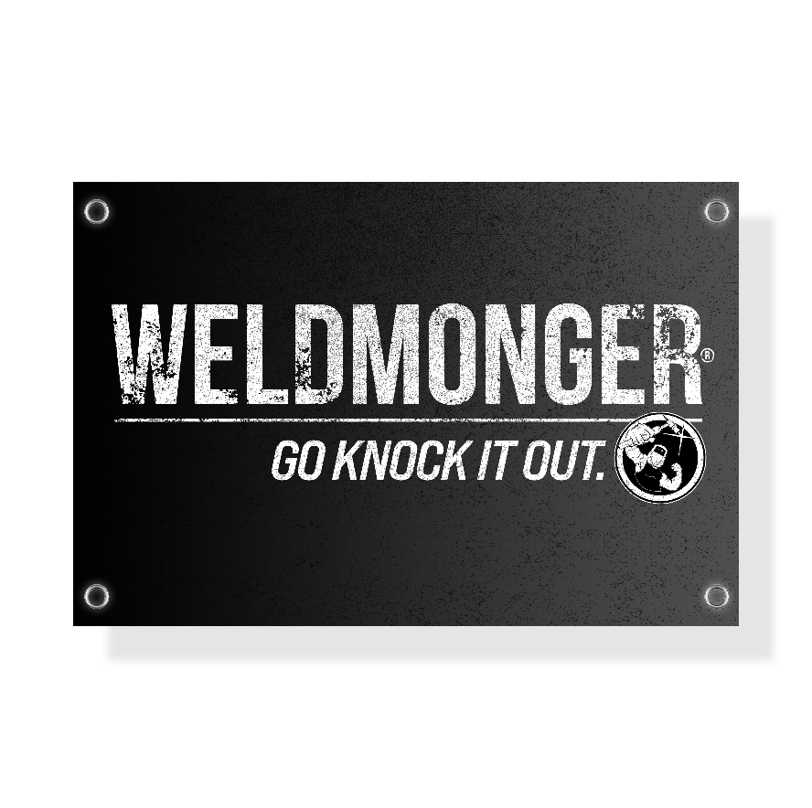 Weldmonger® "Go Knock It Out" Banner 2x3