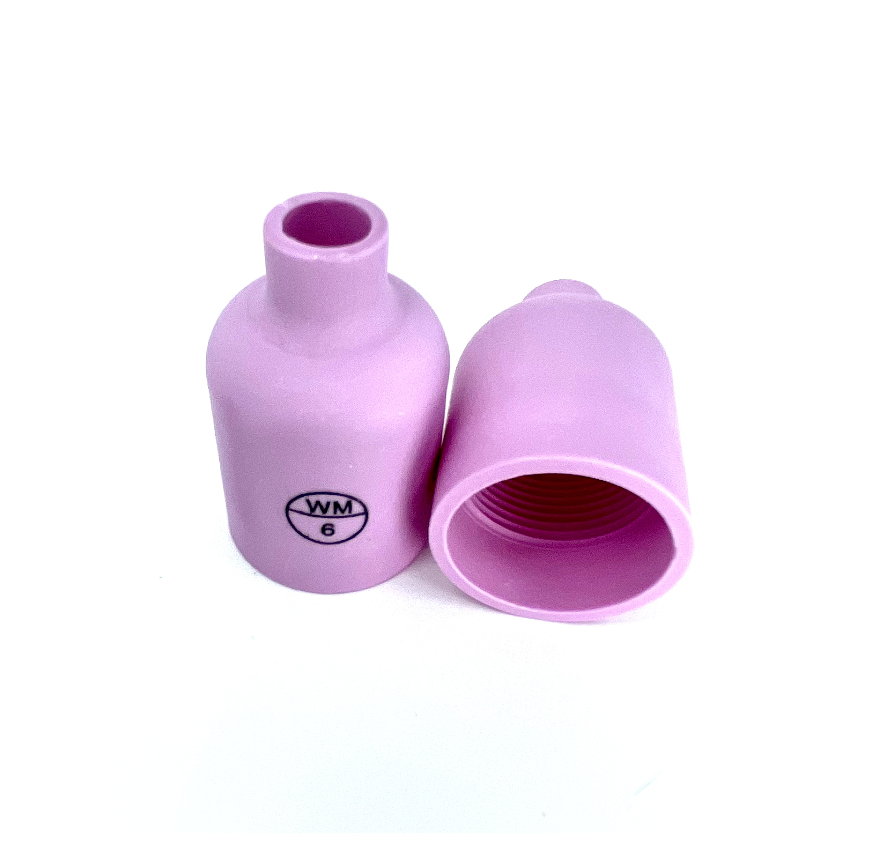 Weldmonger® Large Diameter Alumina Cups - Size: #6, 10/PK Xref:57N75