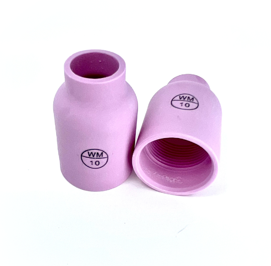 Weldmonger® Large Diameter Alumina Cups - Size: #10, 10/PK Xref:53N88