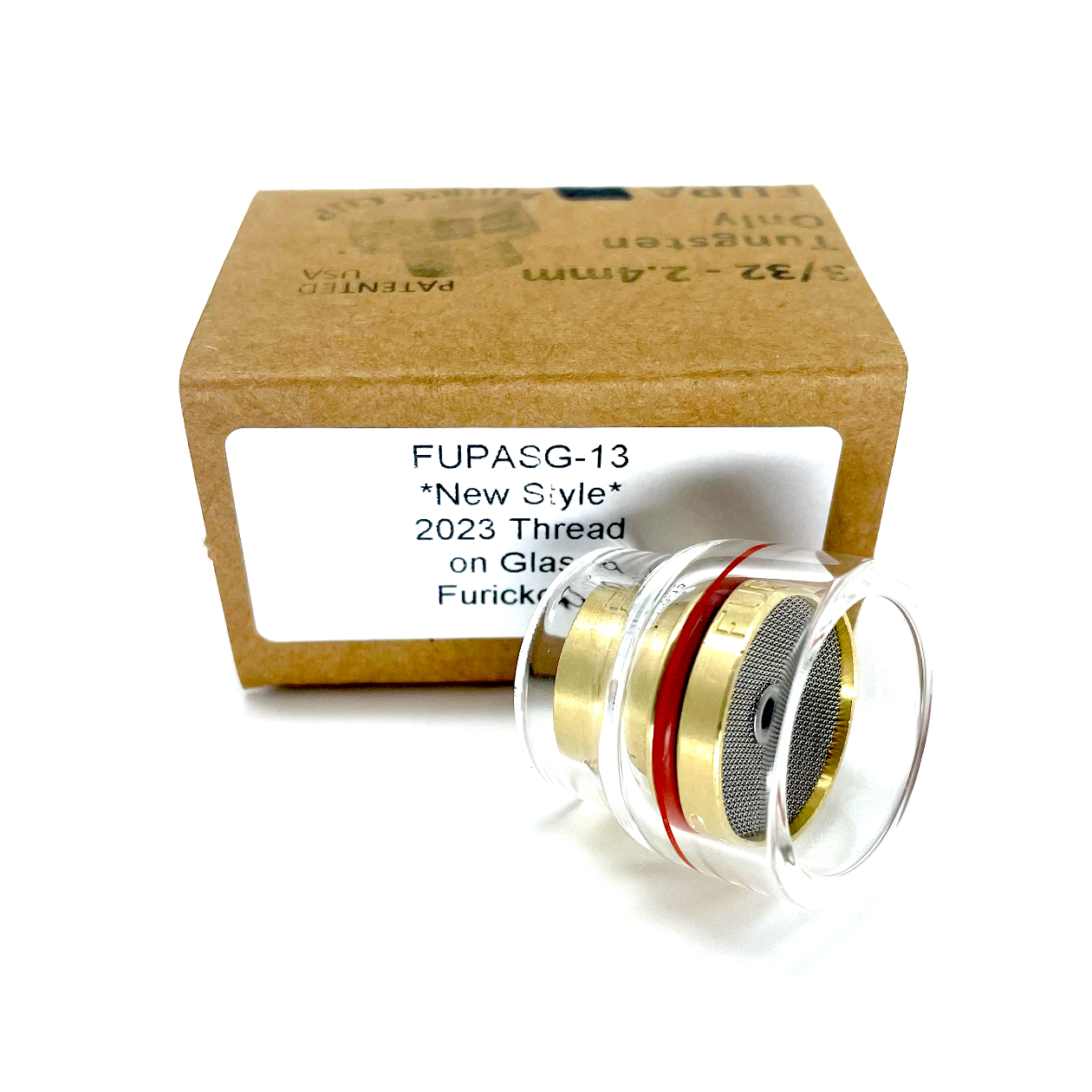 FUPA 12 Ceramic Cup Complete Kit for 17, 18, & 26 Series TIG Torches