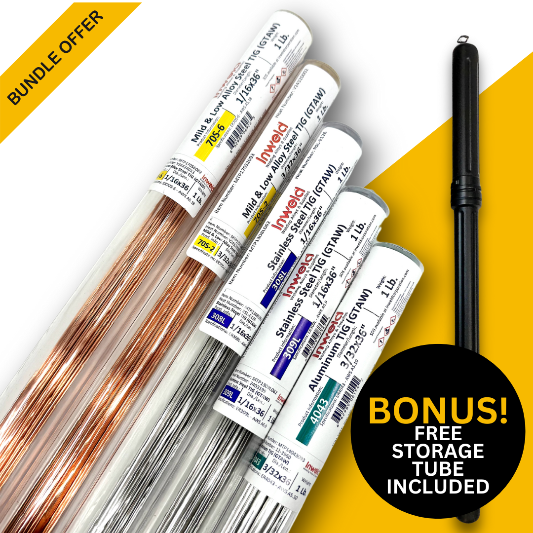 Weldmonger® TIG Welding Rod Starter 5lb Pack — Weldmonger Store