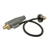 Weldtec 3578G-18 Air-Cooled Dinse Connector 35/50 (1/2") For 26 Style Torches