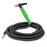 Weldtec Stubby 125 Amp #9 Air-Cooled TIG Torch Package, Super-Flex Cable