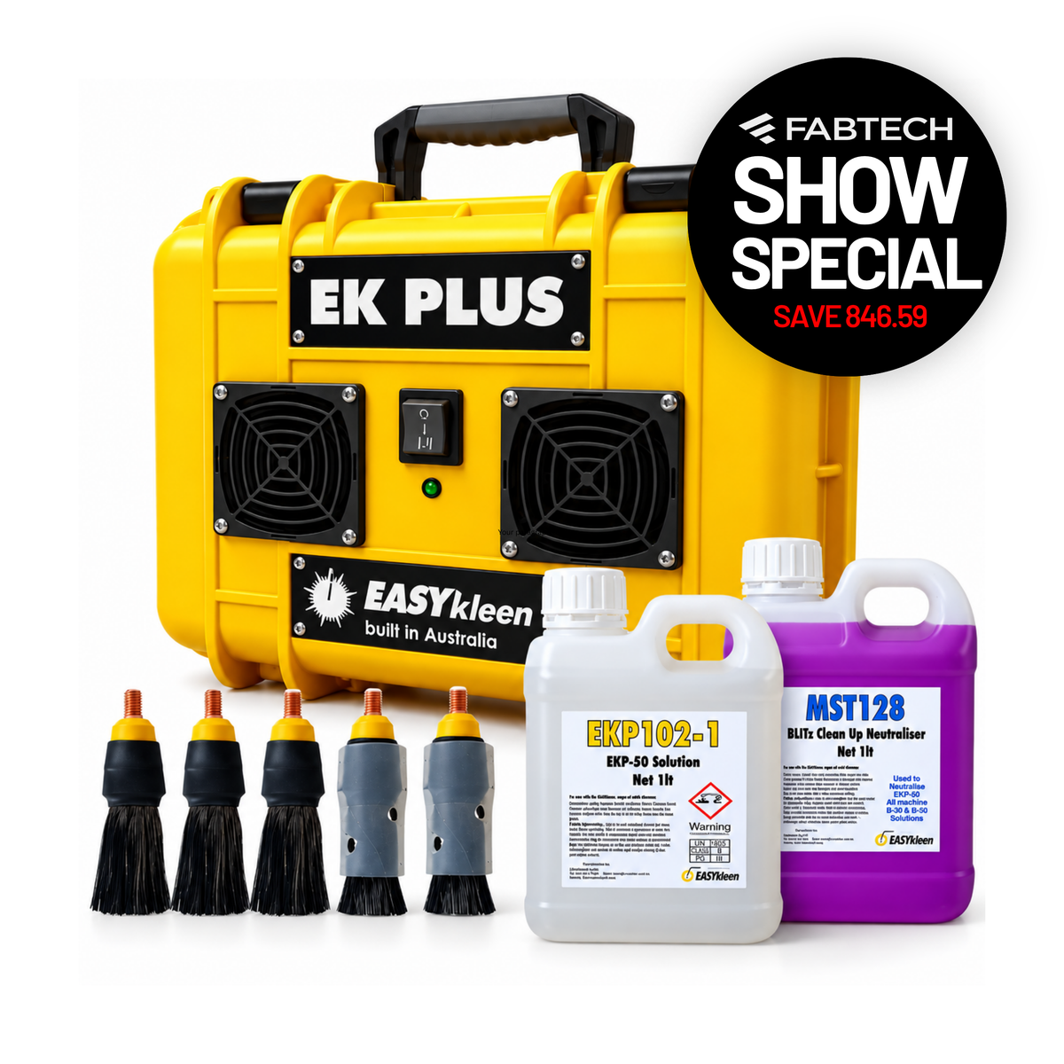 EASYKleen EK Plus Kit Bundle, Fabtech 2026 Show Special
