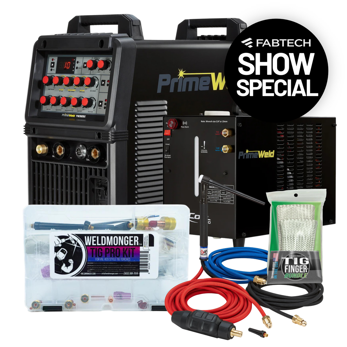 Weldmonger®/PrimeWeld 325x Water Cooled PRO Bundle