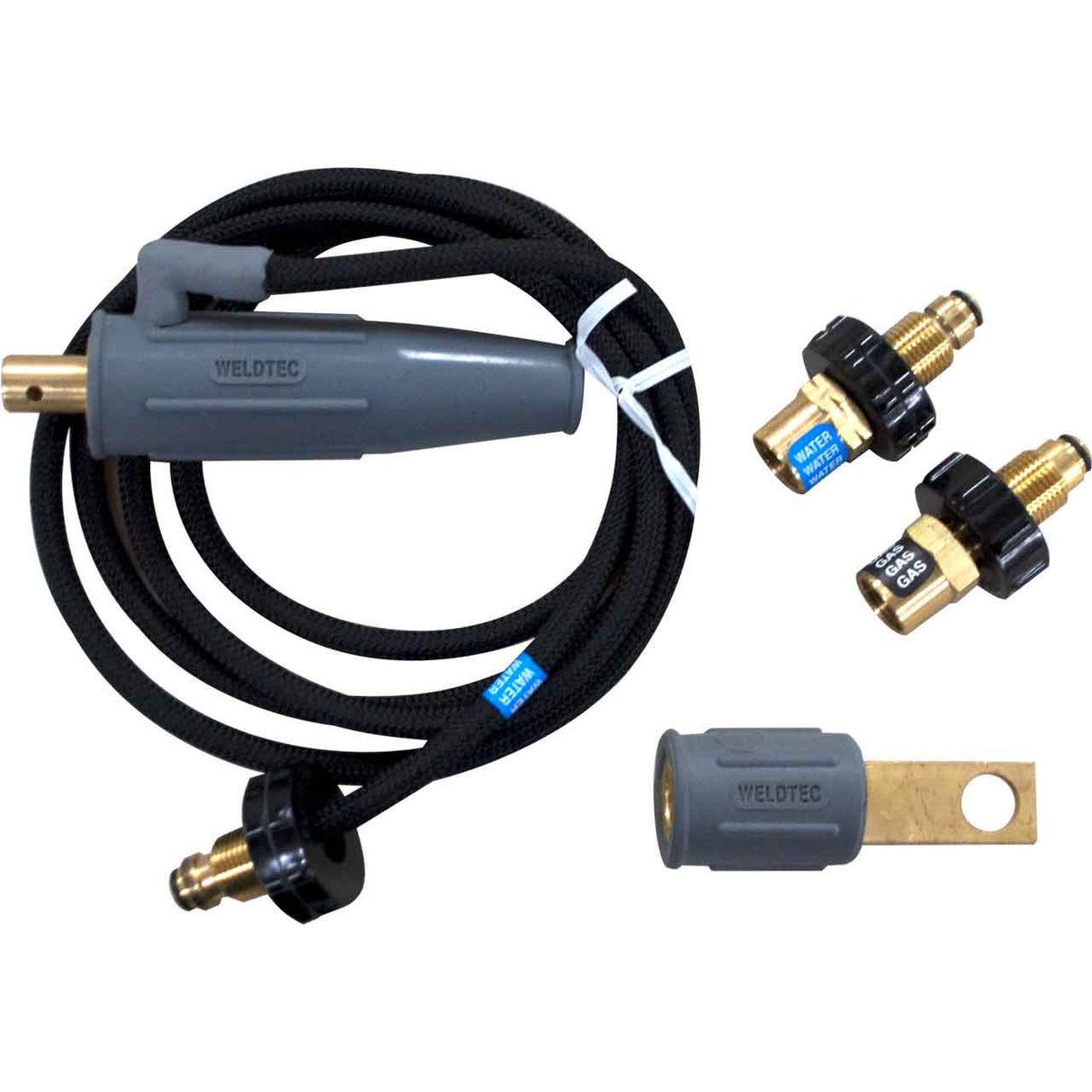Weldtec 3578K Connector Kit for 1/2" Stub Machines (Water Cooled)
