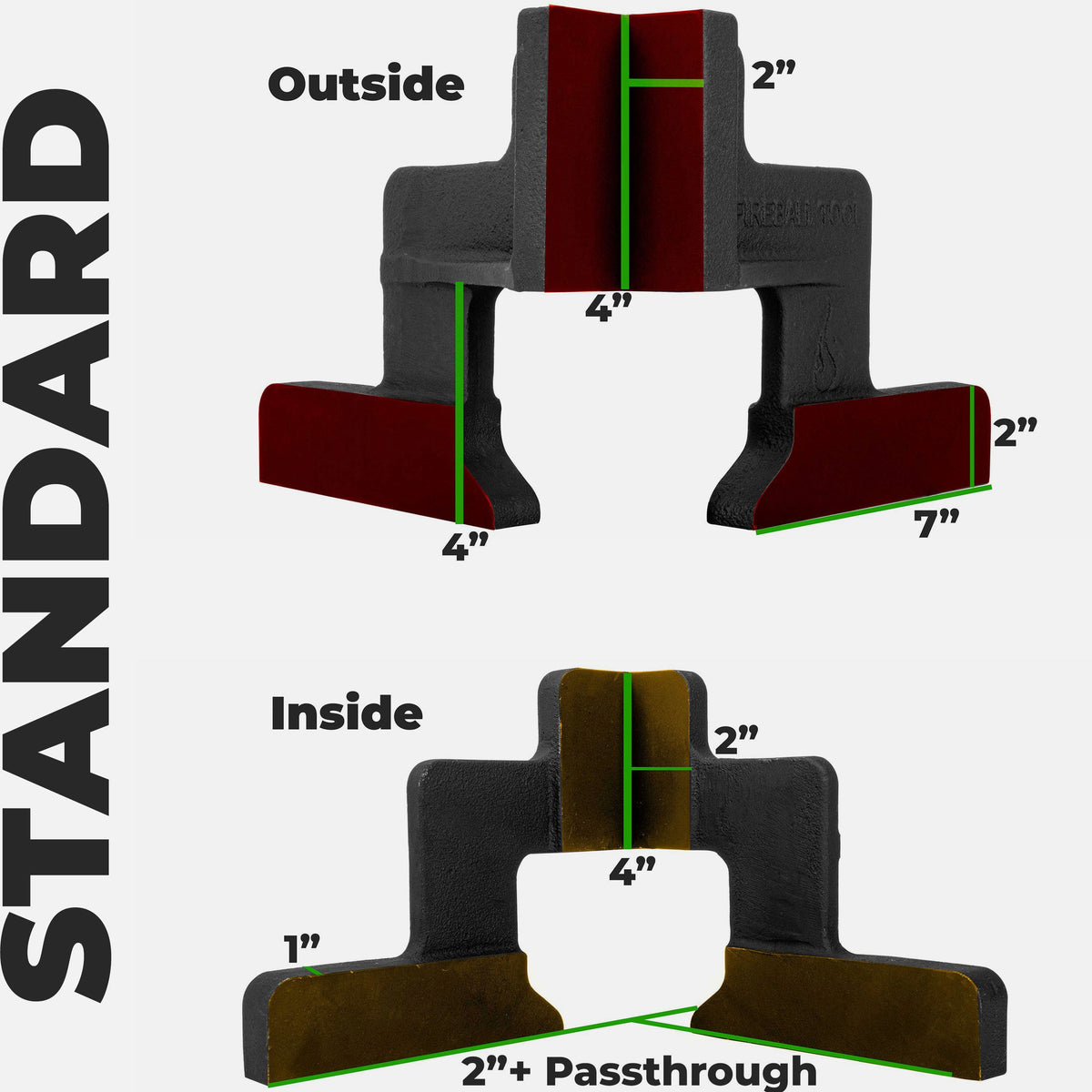 Fireball Tool 3-Axis Square