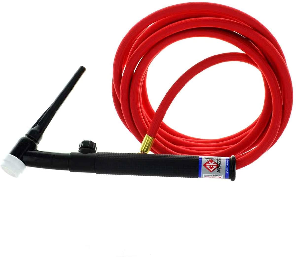 * CK Worldwide | TIG Torch #17 Style w/ gas valve - (CK17V-25-RSF FX) W/ 25ft. Super Flex hose