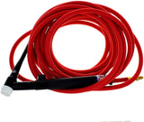 * CK Worldwide | TIG Torch #17 Style w/ gas valve - (CK17V-25-RSF FX) W/ 25ft. Super Flex hose