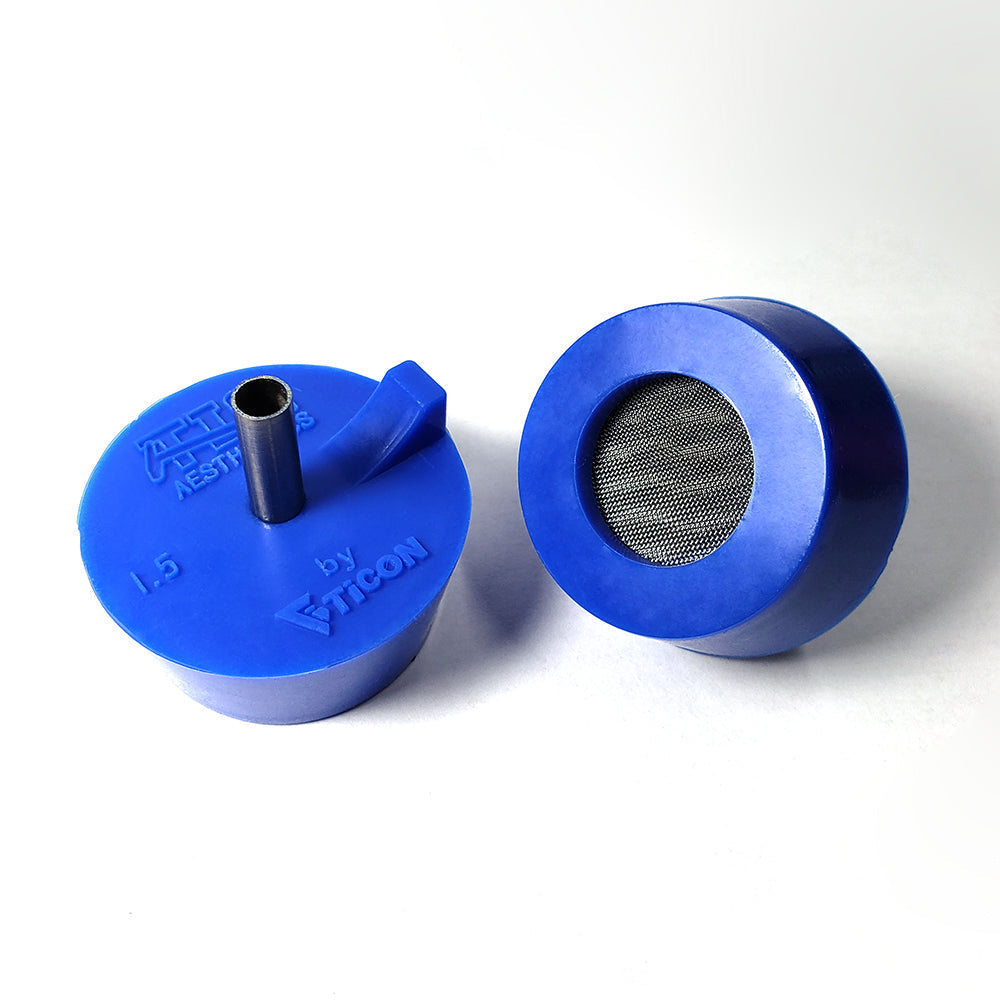 Silicone Purge Plugs - 1.5" Pipe / 1.75" Tube (Pack of 2) - Tig Aesthetics by Ticon