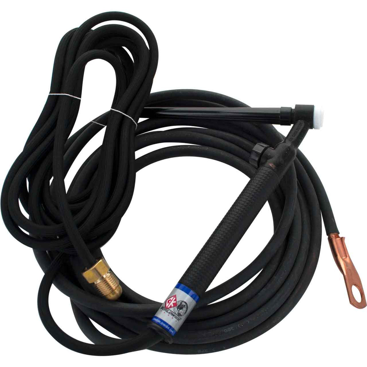 *CK Worldwide CK9V122SF RG 2 pc. Gas Cooled TIG Torch with Valve, Ri