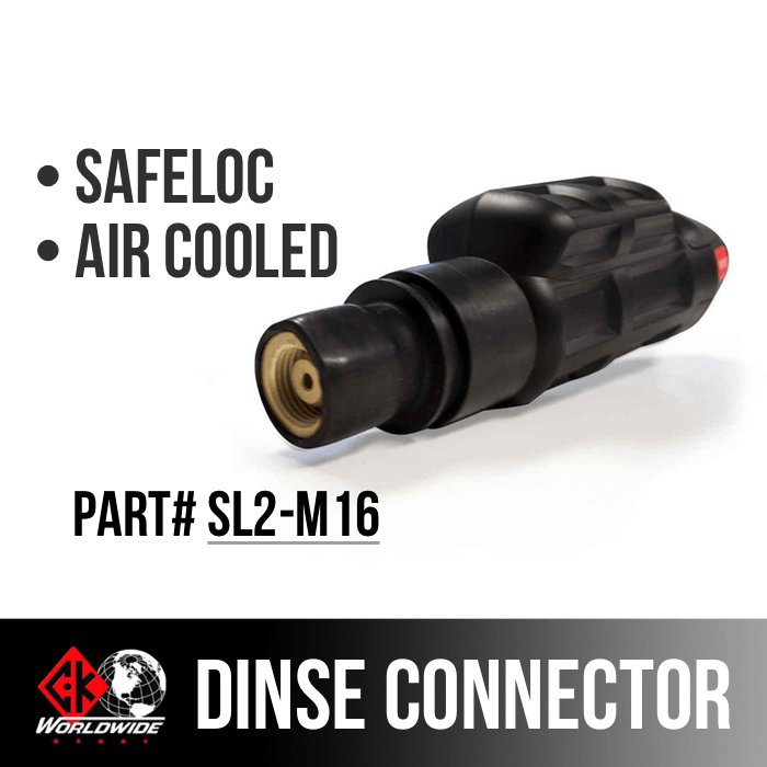 * CK Worldwide Dinse Connector - SL2-M16-Weldmonger Store (USA)