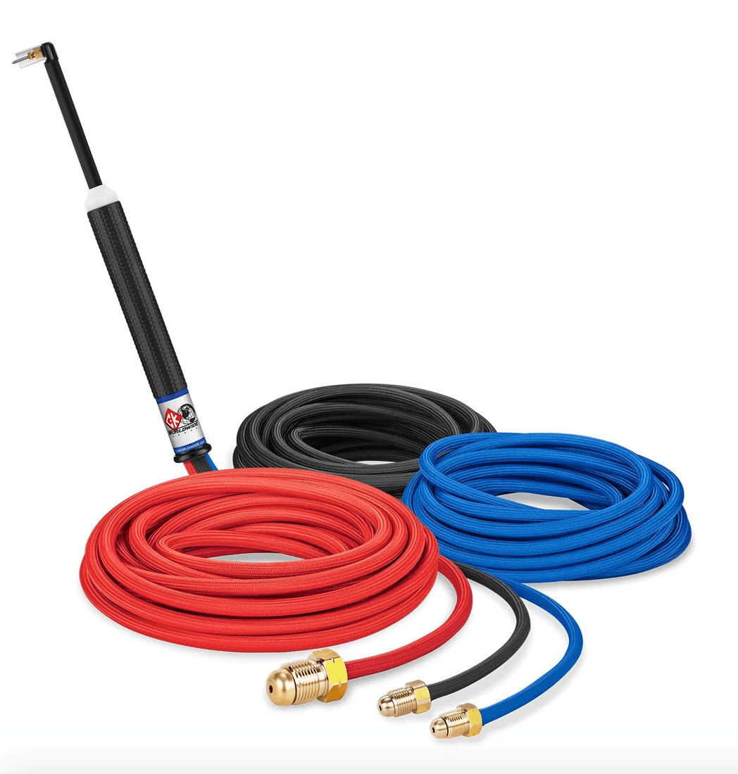 * CK Worldwide - 140A Micro Torch Package (Water Cooled) W/ 12.5ft.Super Flex Cable - MR1412SF