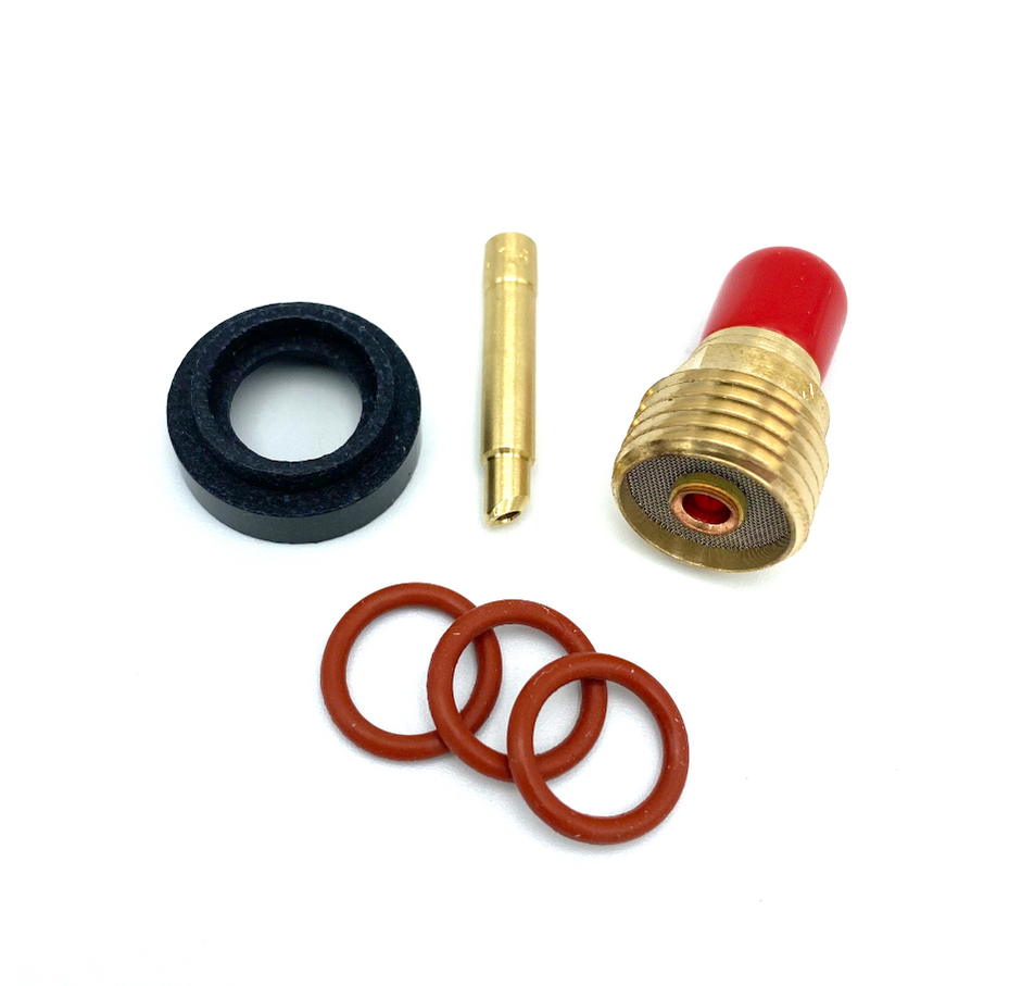 Stubby Gas Lens Kits for 17/18/26 Style Torches — Weldmonger Store