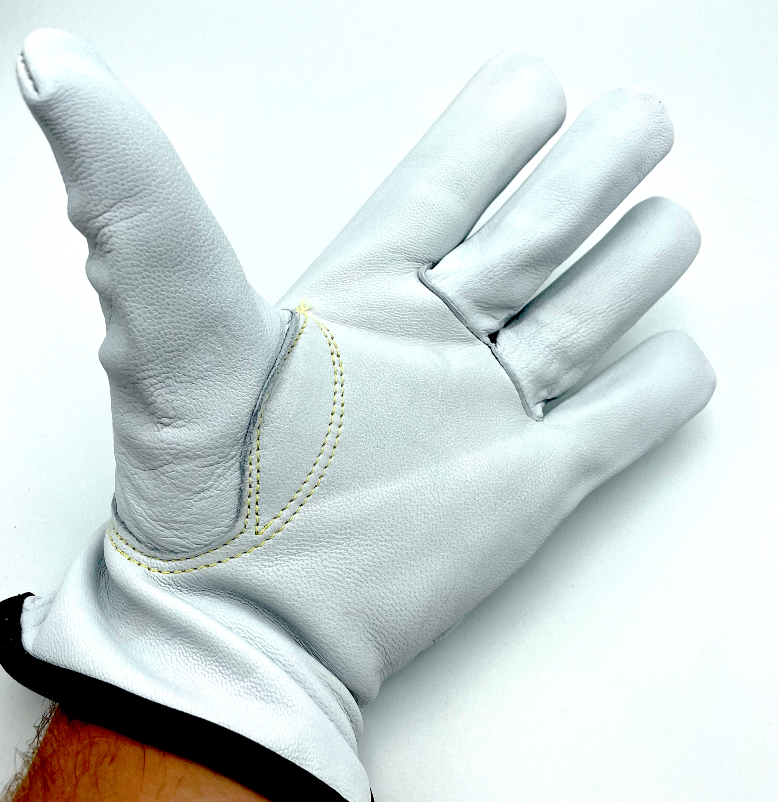 Weldmonger® TIG Welding Gloves - White "Stubby®"
