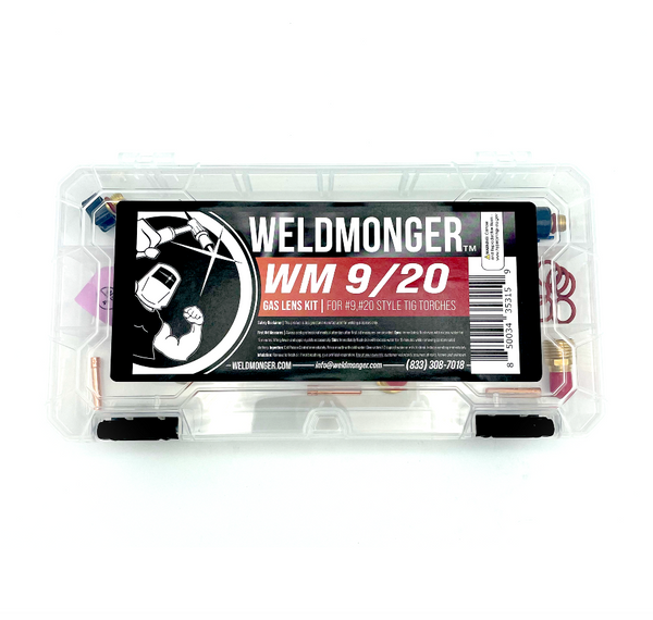 Weldmonger® Gas Lens Kit #9,20 style torches – Weldmonger Store