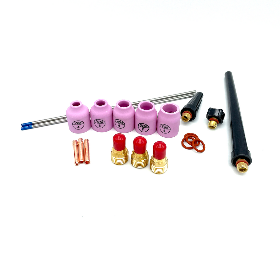 Weldmonger Kit Challenger per torce stile #17, 18 e 26 Weldmonger Kit Challenger per torce stile #17, 18 e 26