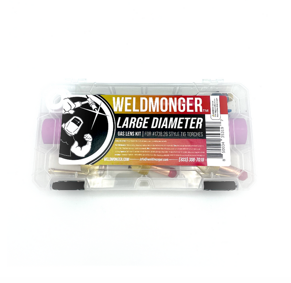 CK Worldwide / Weldmonger® Large Diameter Gas Lens Kit (for 17,18