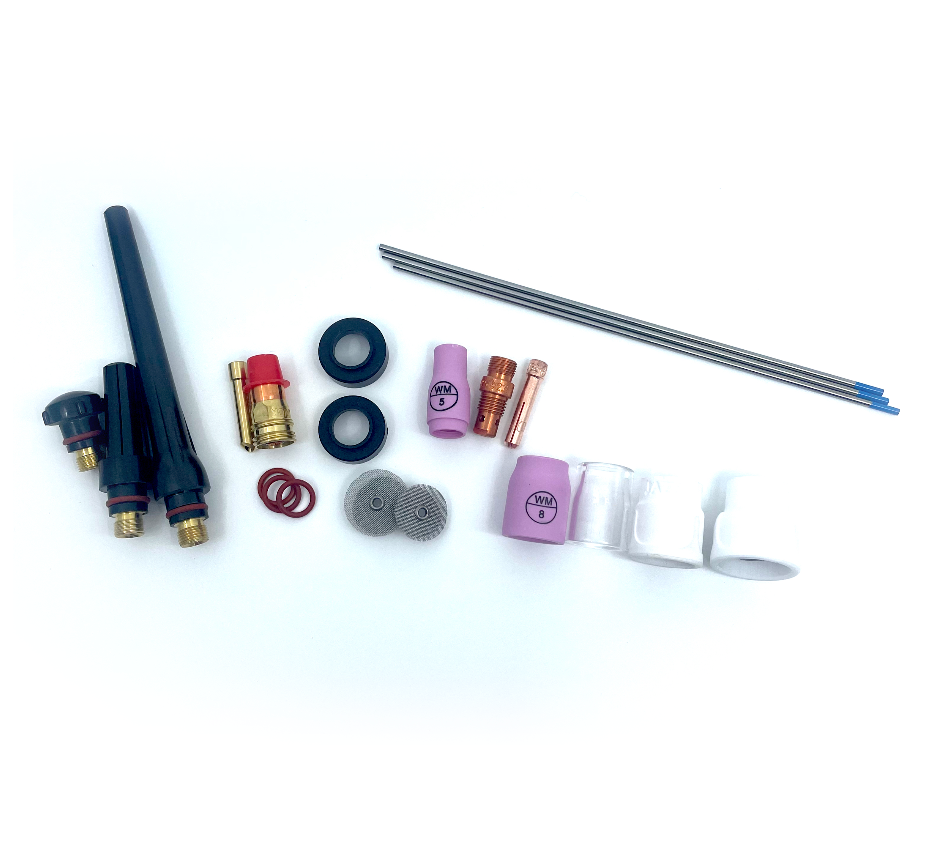 NEW! Weldmonger® Challenger TIG Kit for #17/18/26 Torches- All the Best ...