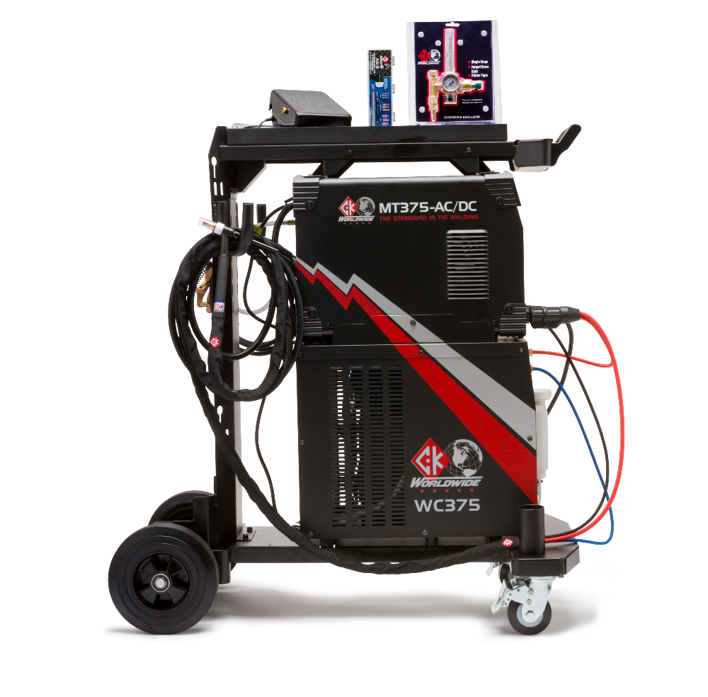 CK Worldwide Water-Cooled TIG Welding System (MT375-AC/DC)