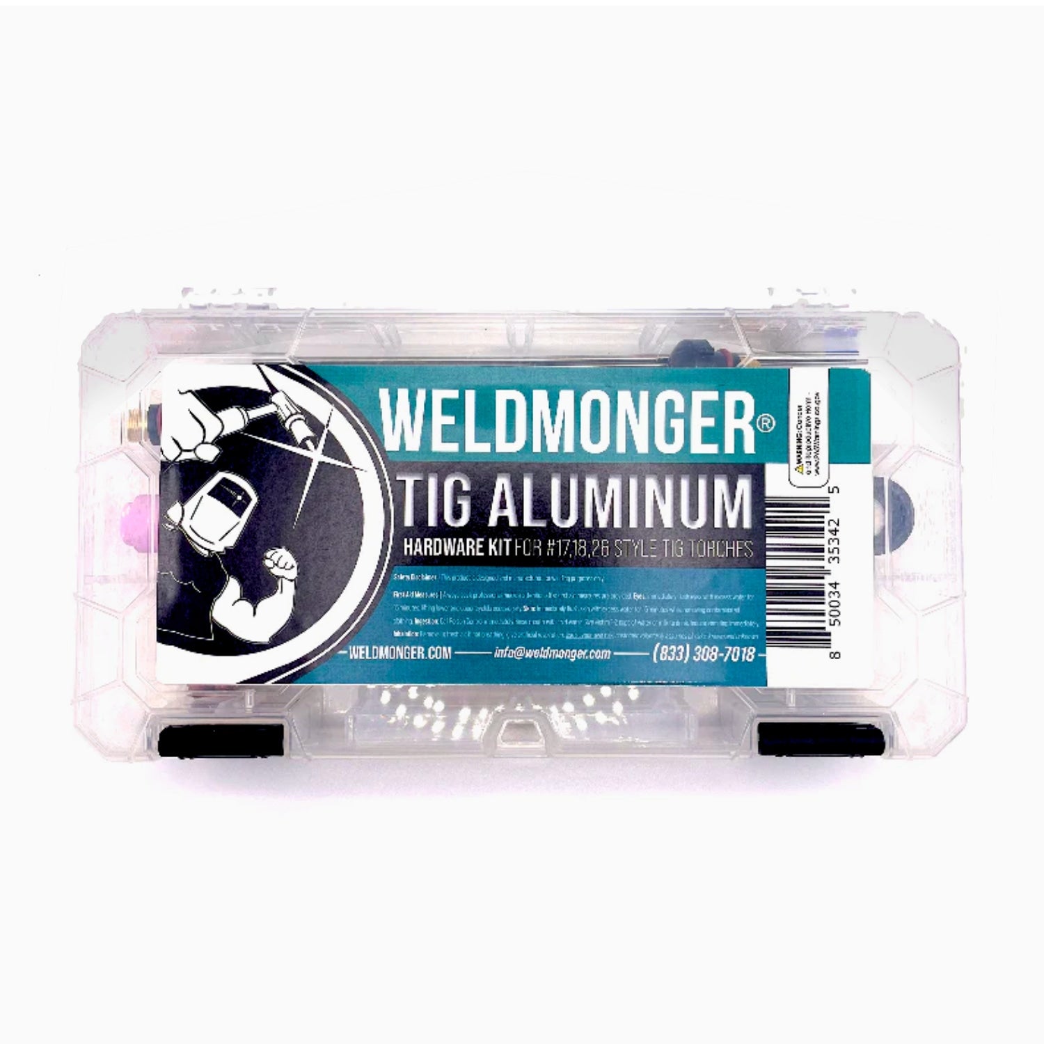 NEW! Weldmonger® TIG Aluminum Kit - for #17/18/26 Style Torches