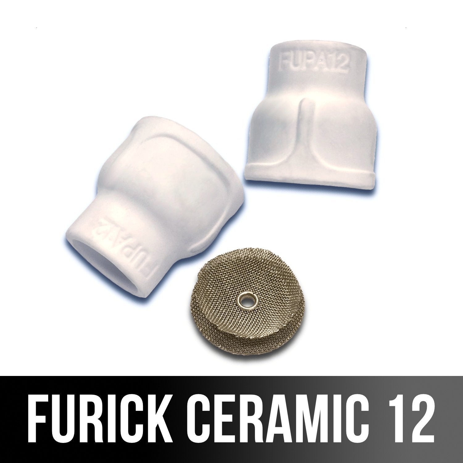 Furick 12 Ceramic TIG Cup Kit <br>(for #9/20 Torches)-Weldmonger Store (USA)